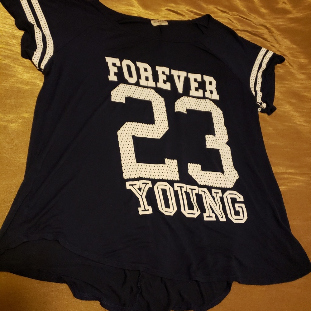 Forever Young Football Style T-shirt